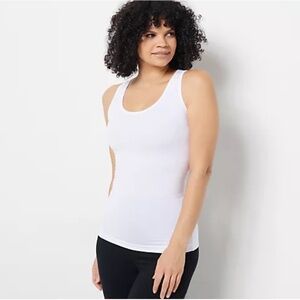Tommie Copper Lower Back Support Tank White Large NWT